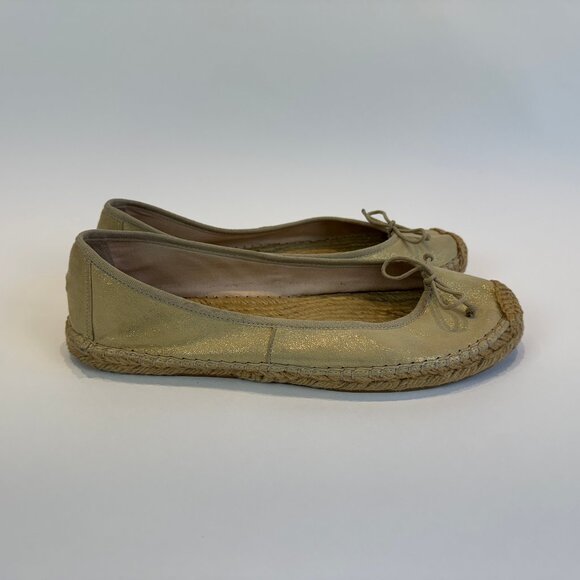 Kurt Geiger Beige Espadrille Ballet Flats, EU 41 - Picture 4 of 16